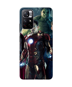 Ironman hulk space Redmi Note 11T 5G Back Cover