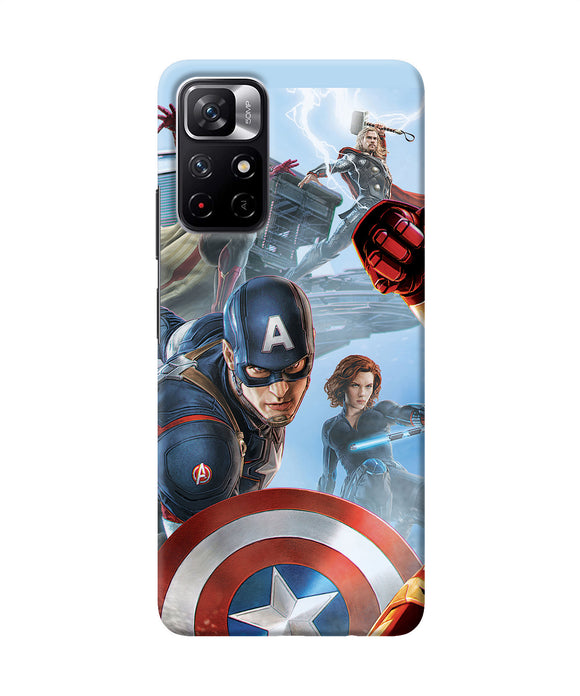 Avengers on the sky Redmi Note 11T 5G Back Cover