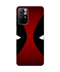 Deadpool eyes Redmi Note 11T 5G Back Cover