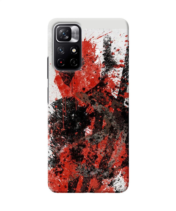 Deadpool rugh sketch Redmi Note 11T 5G Back Cover