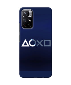 Aoxo logo Redmi Note 11T 5G Back Cover