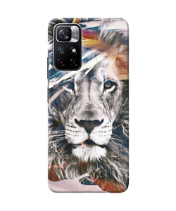 Lion poster Redmi Note 11T 5G Back Cover