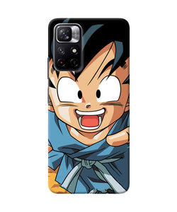 Goku z character Redmi Note 11T 5G Back Cover