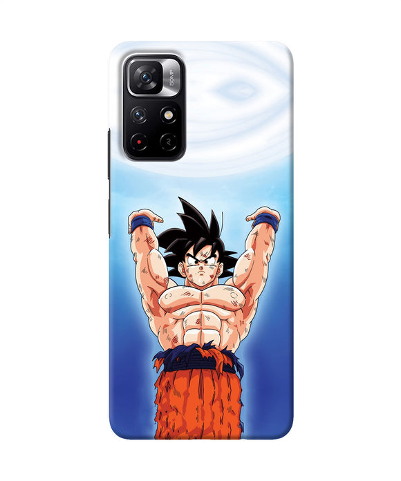 Goku super saiyan power Redmi Note 11T 5G Back Cover