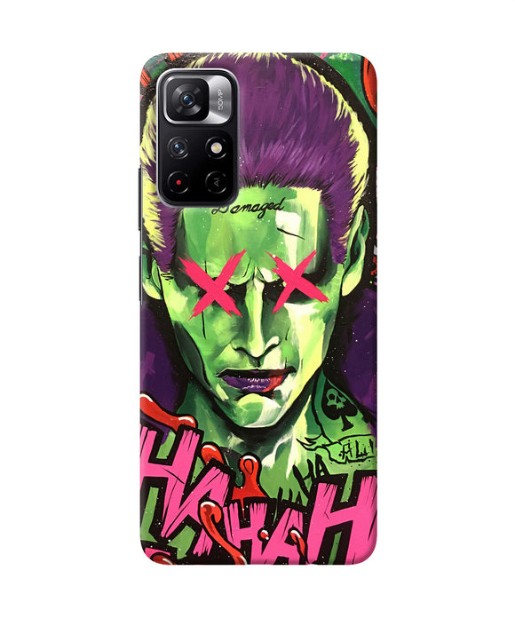 Damaged joker anim Redmi Note 11T 5G Back Cover