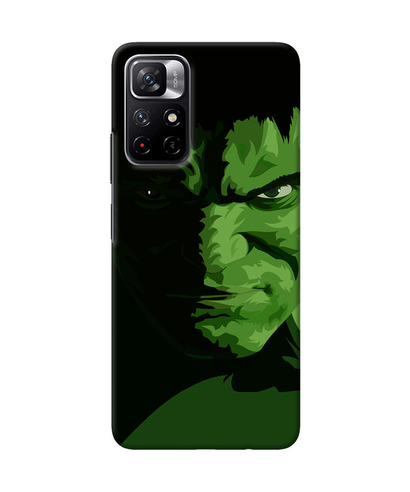 Hulk green painting Redmi Note 11T 5G Back Cover