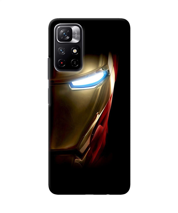 Ironman half face Redmi Note 11T 5G Back Cover