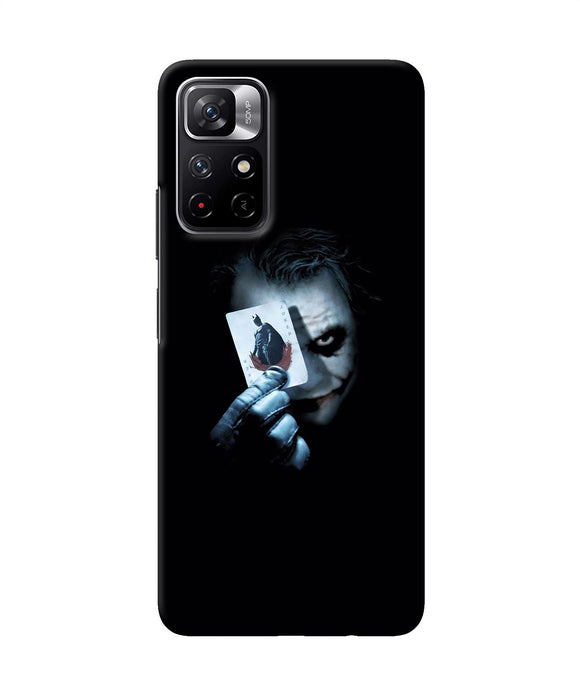 Joker dark knight card Redmi Note 11T 5G Back Cover