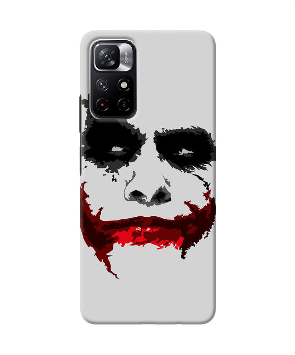 Joker dark knight red smile Redmi Note 11T 5G Back Cover