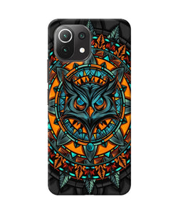 Angry Owl Art Mi 11 Lite NE 5G Back Cover