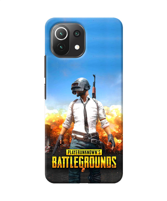 Pubg poster Mi 11 Lite NE 5G Back Cover