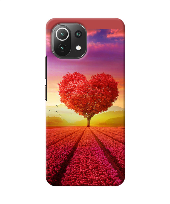 Natural heart tree Mi 11 Lite NE 5G Back Cover