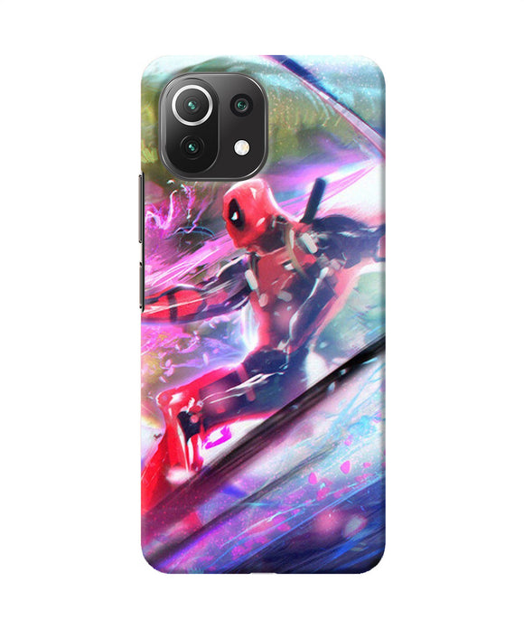 Deadpool super hero Mi 11 Lite NE 5G Back Cover