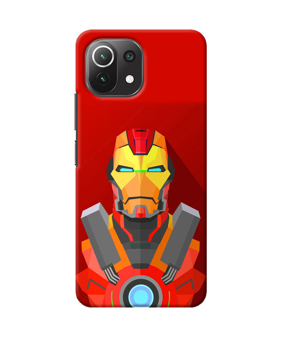 Ironman print Mi 11 Lite NE 5G Back Cover