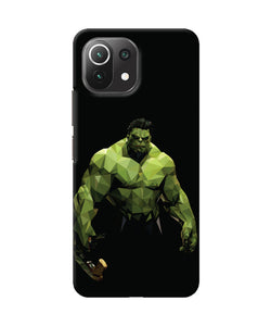 Abstract hulk buster Mi 11 Lite NE 5G Back Cover