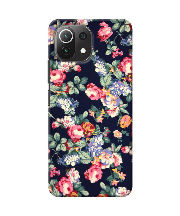 Natural flower print Mi 11 Lite NE 5G Back Cover