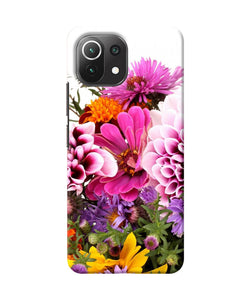 Natural flowers Mi 11 Lite NE 5G Back Cover