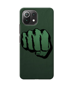 Hulk smash logo Mi 11 Lite NE 5G Back Cover