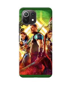 Avengers thor poster Mi 11 Lite NE 5G Back Cover