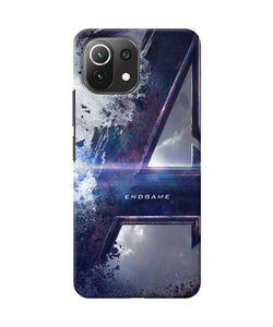 Avengers end game poster Mi 11 Lite NE 5G Back Cover