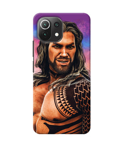 Aquaman sketch Mi 11 Lite NE 5G Back Cover