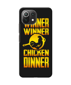 Pubg chicken dinner Mi 11 Lite NE 5G Back Cover