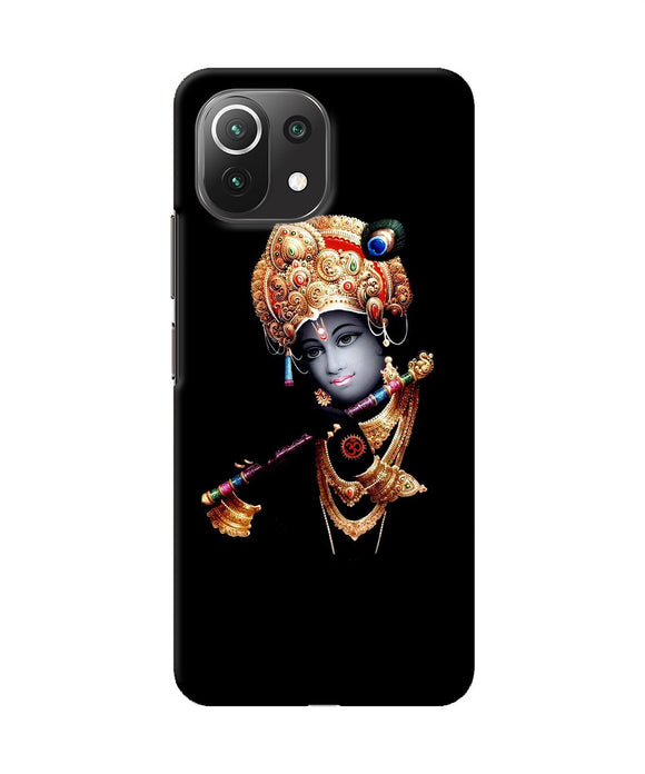 Lord krishna with fluet Mi 11 Lite NE 5G Back Cover