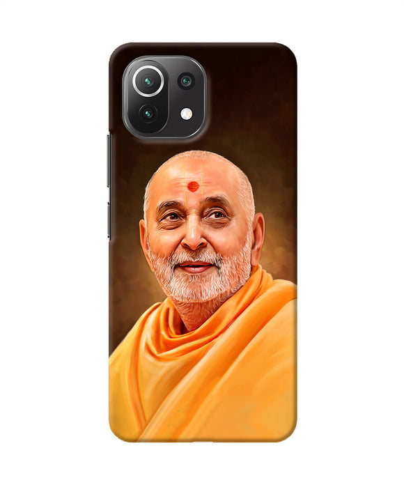 Pramukh swami painting Mi 11 Lite NE 5G Back Cover