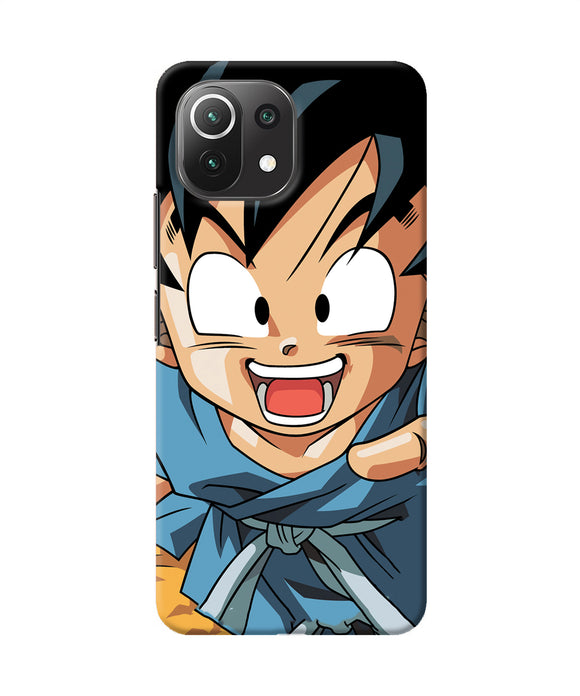 Goku z character Mi 11 Lite NE 5G Back Cover