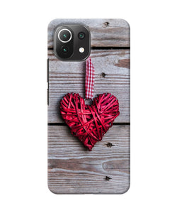 Lace heart Mi 11 Lite NE 5G Back Cover