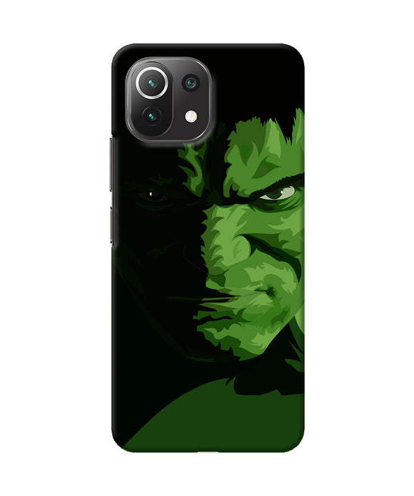 Hulk green painting Mi 11 Lite NE 5G Back Cover