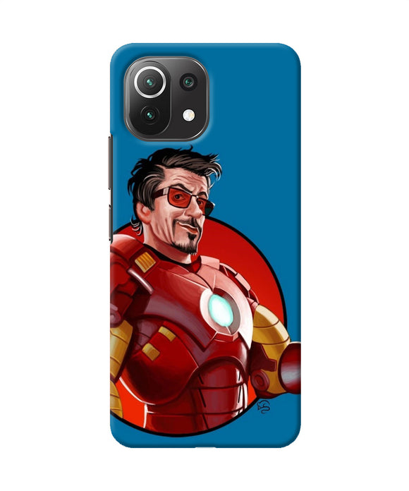Ironman animate Mi 11 Lite NE 5G Back Cover