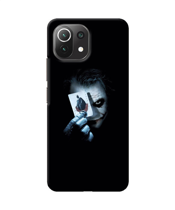 Joker dark knight card Mi 11 Lite NE 5G Back Cover