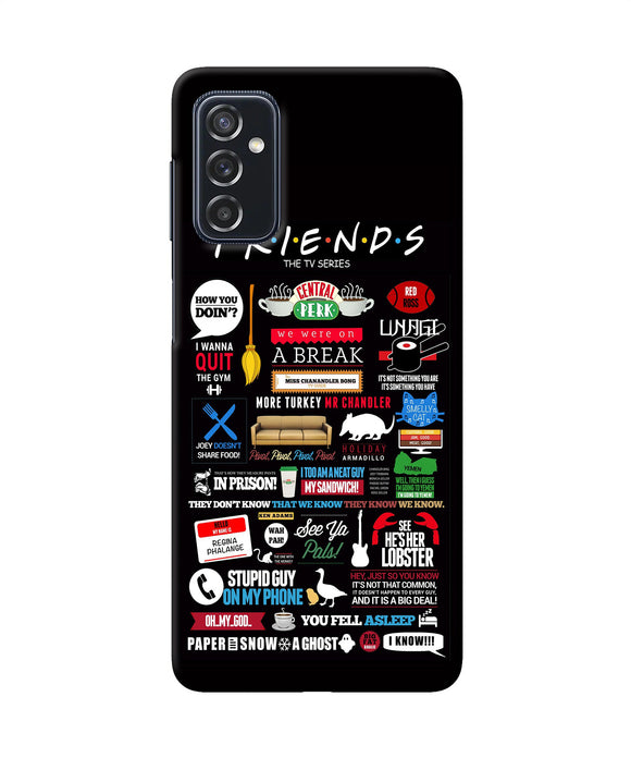 FRIENDS Samsung M52 5G Back Cover