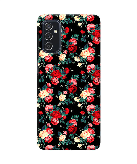 Rose Pattern Samsung M52 5G Back Cover