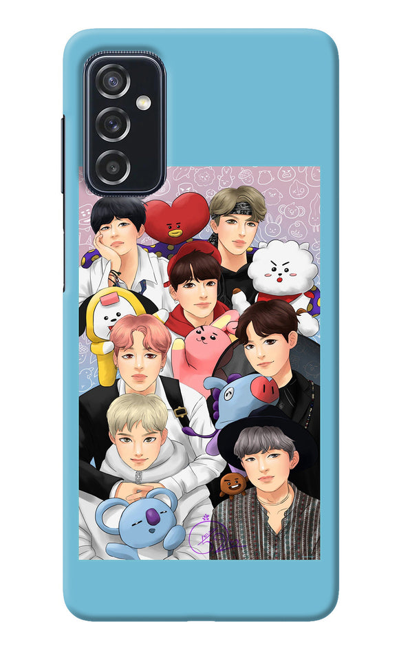 BTS with animals Samsung M52 5G Back Cover