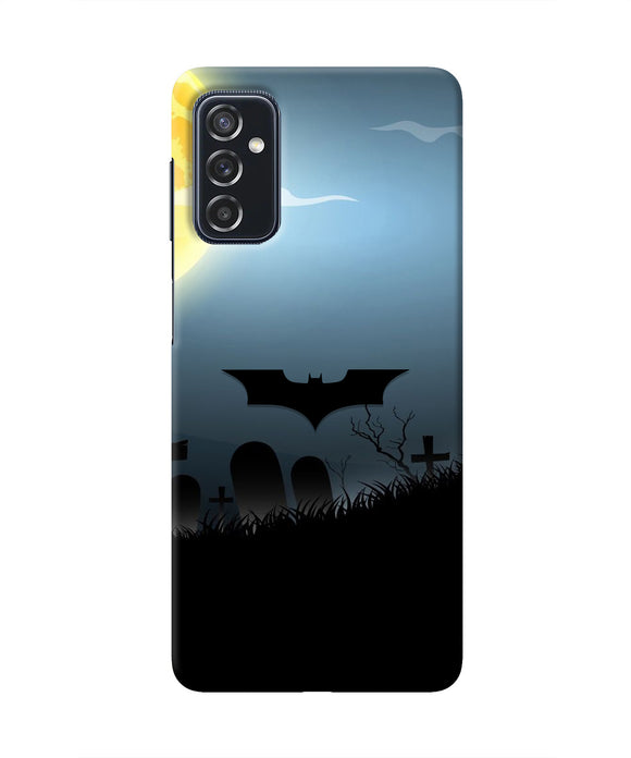 Batman Scary cemetry Samsung M52 5G Real 4D Back Cover