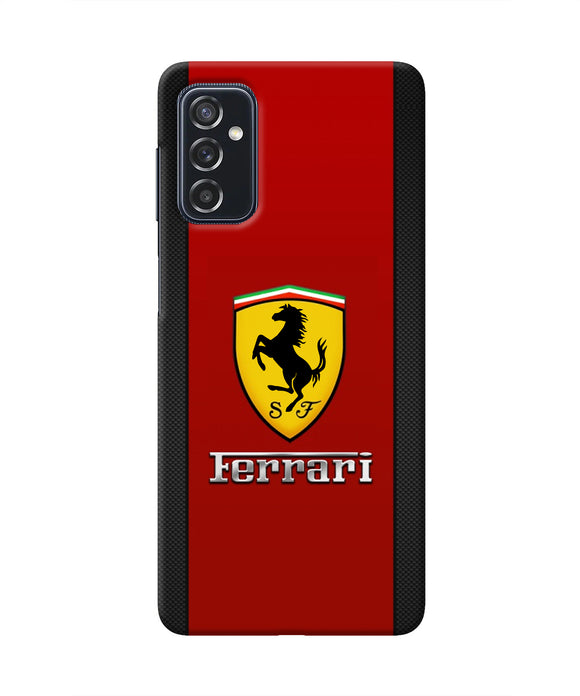 Ferrari Abstract Samsung M52 5G Real 4D Back Cover