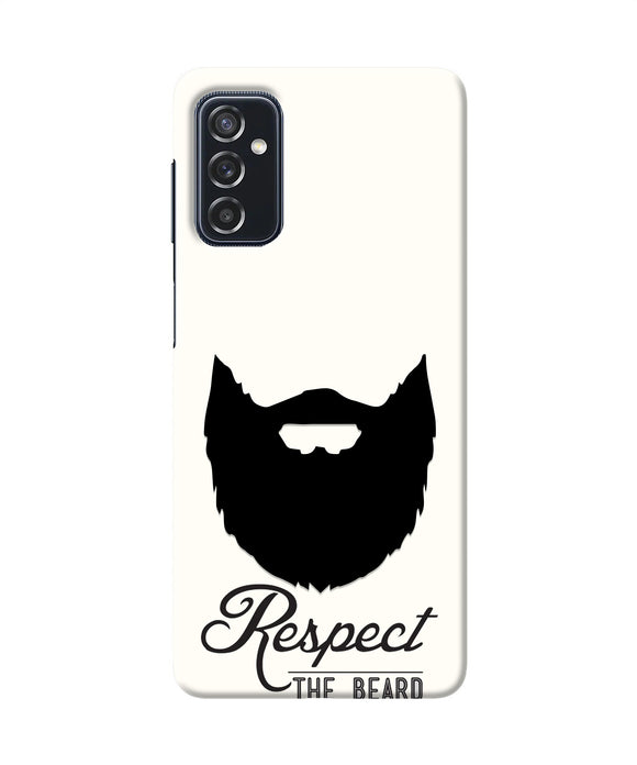 Respect the Beard Samsung M52 5G Real 4D Back Cover