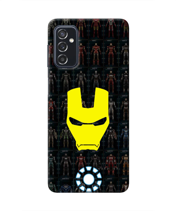 Iron Man Suit Samsung M52 5G Real 4D Back Cover