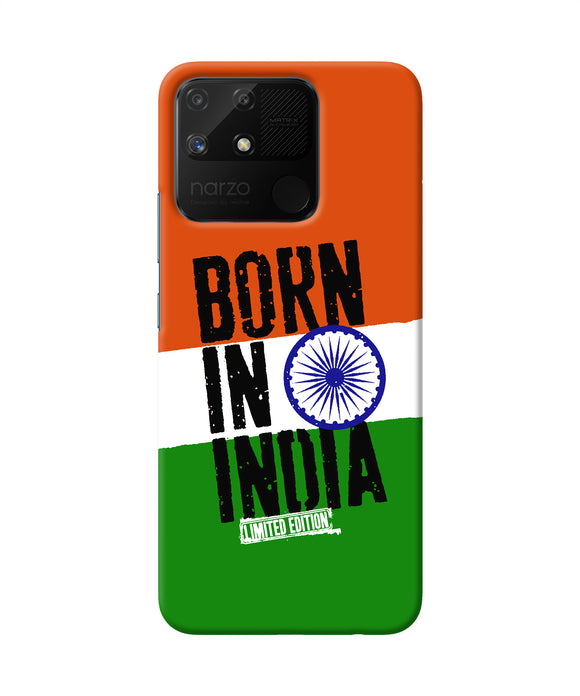 Born in India Realme Narzo 50A Back Cover