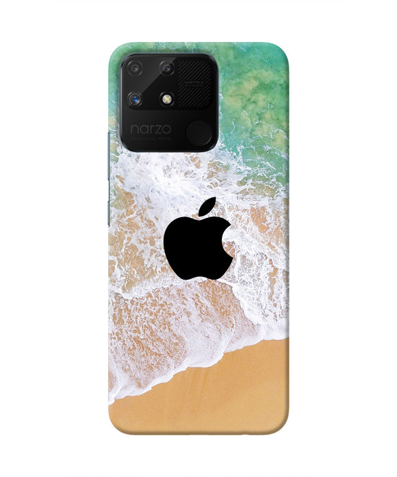 Apple Ocean Realme Narzo 50A Real 4D Back Cover