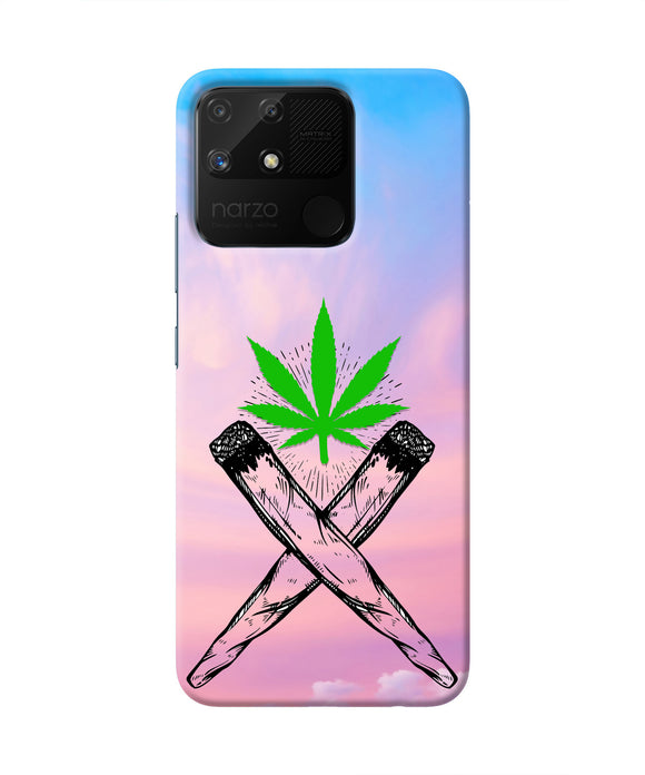 Weed Dreamy Realme Narzo 50A Real 4D Back Cover