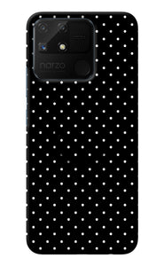 White Dots Realme Narzo 50A Pop Case