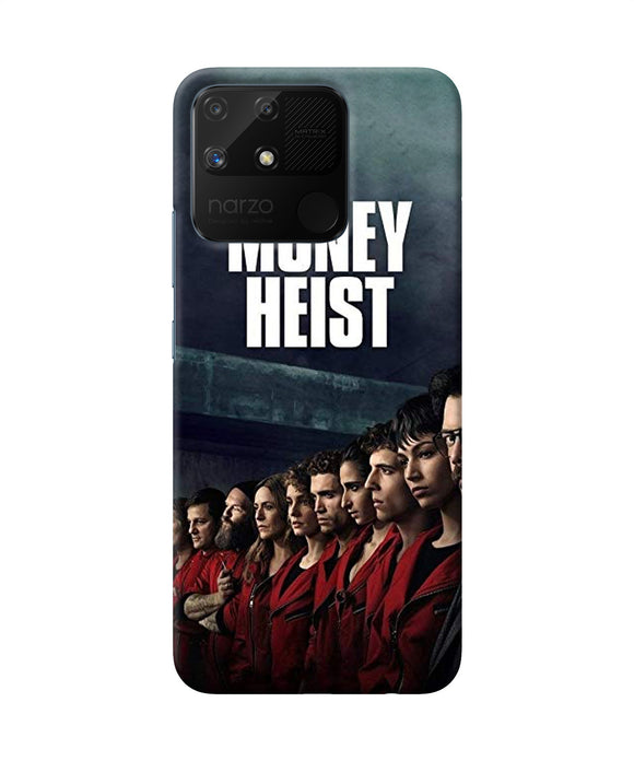 Money Heist Team Money Heist Realme Narzo 50A Back Cover