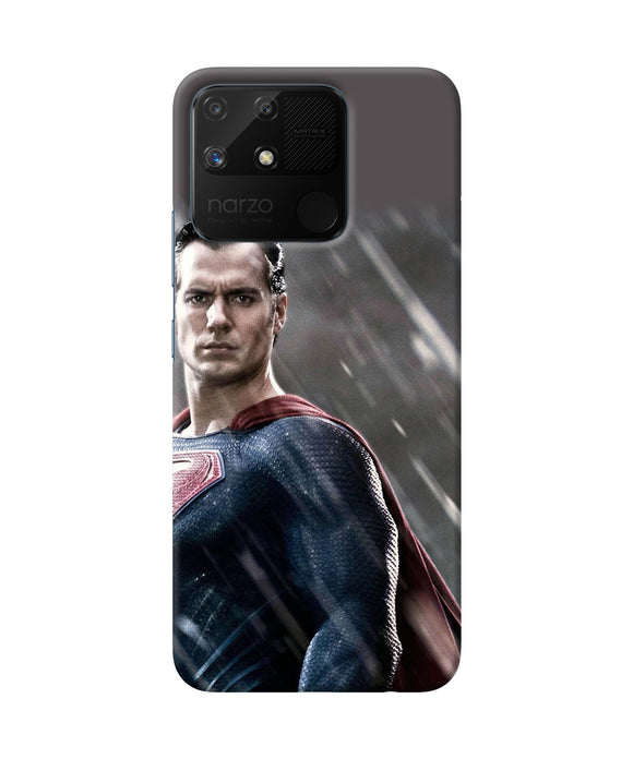 Superman man of steel Realme Narzo 50A Back Cover