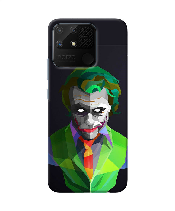 Abstract Joker Realme Narzo 50A Back Cover
