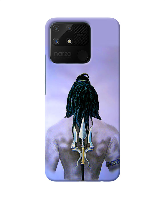 Lord shiva back Realme Narzo 50A Back Cover