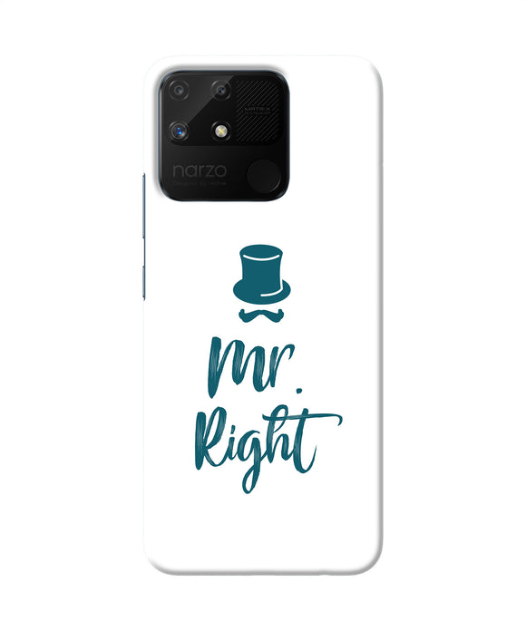 My right Realme Narzo 50A Back Cover