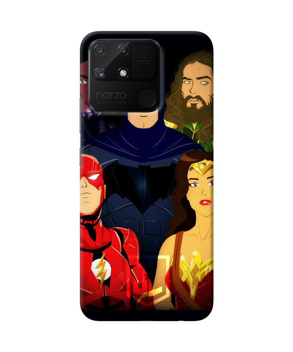 Marvells characters Realme Narzo 50A Back Cover